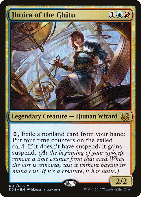 Jhoira of the Ghitu (1) [Duel Decks: Mind vs. Might]