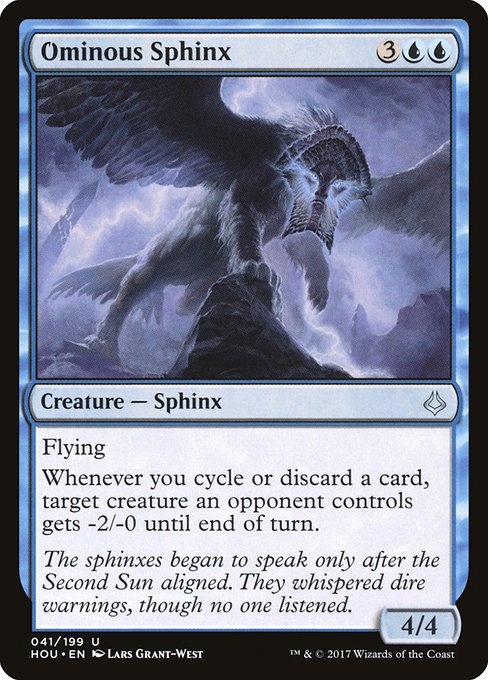Ominous Sphinx (41) [Hour of Devastation]