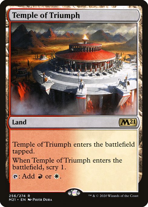 Temple of Triumph (256) [Core Set 2021]