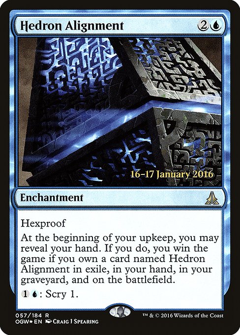 Hedron Alignment (57s) [Oath of the Gatewatch Promos]