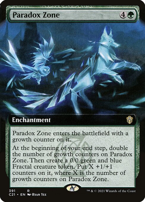 Paradox Zone (391) [Commander 2021] [Extended Art]