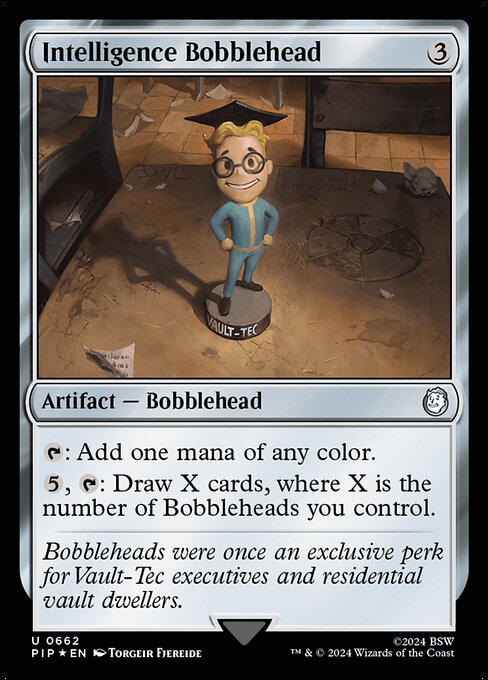 Intelligence Bobblehead (662) [Fallout]