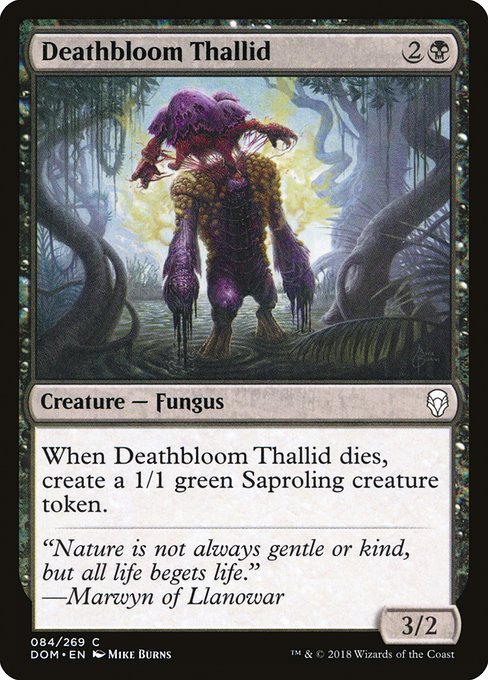Deathbloom Thallid (84) [Dominaria]