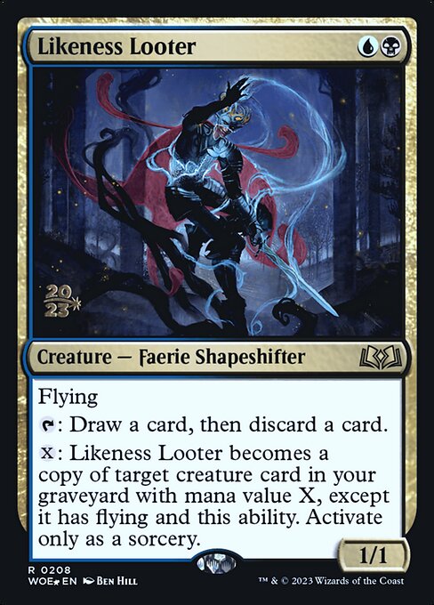 Likeness Looter (208s) [Wilds of Eldraine Promos]