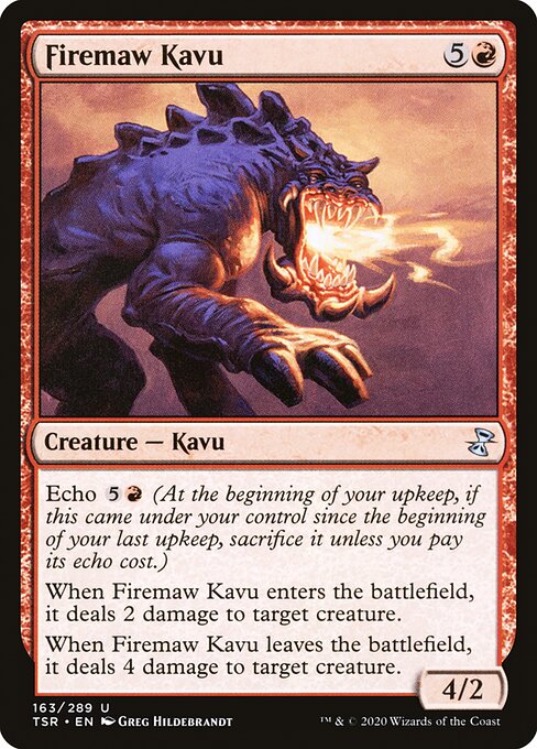Firemaw Kavu (163) [Time Spiral Remastered]