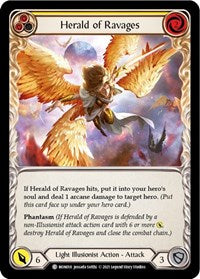 Herald of Ravages (Yellow) (MON018) [Monarch]
