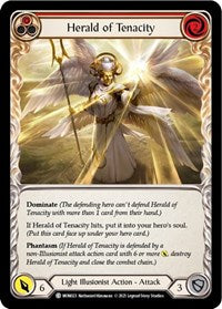 Herald of Tenacity (Red) (MON023) [Monarch]