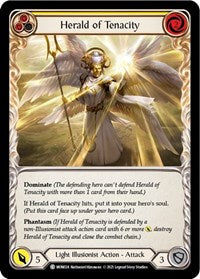 Herald of Tenacity (Yellow) (MON024) [Monarch]