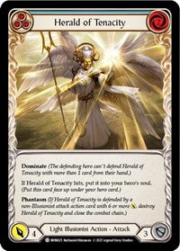 Herald of Tenacity (Blue) (MON025) [Monarch]