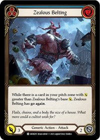 Zealous Belting (Blue) (MON295) [Monarch]