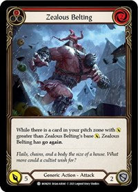 Zealous Belting (Red) (MON293) [Monarch (Unlimited)]