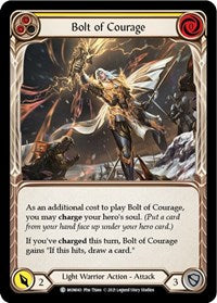 Bolt of Courage (Yellow) (MON043) [Monarch]