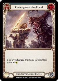 Courageous Steelhand (Blue) (MON059) [Monarch]