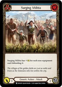 Surging Militia (Blue) (MON289) [Monarch]