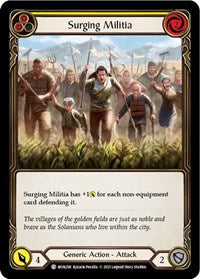 Surging Militia (Yellow) (MON288) [Monarch]