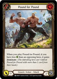 Pound for Pound (Yellow) (MON279) [Monarch]