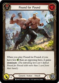 Pound for Pound (Red) (MON278) [Monarch]