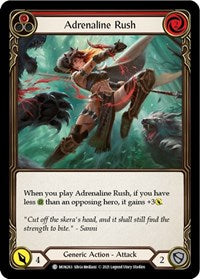 Adrenaline Rush (Red) (MON263) [Monarch]