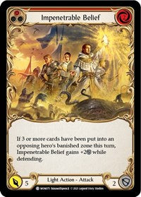 Impenetrable Belief (Red) (MON075) [Monarch]