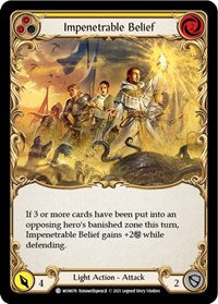 Impenetrable Belief (Yellow) (MON076) [Monarch]
