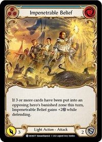 Impenetrable Belief (Blue) (MON077) [Monarch]