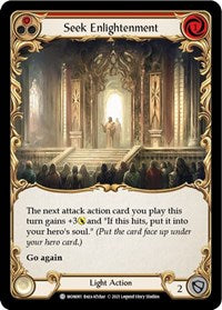 Seek Enlightenment (Red) (MON081) [Monarch]