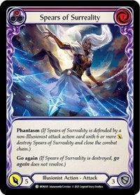 Spears of Surreality (Red) (MON101) [Monarch]