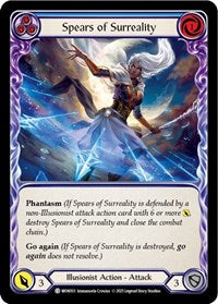 Spears of Surreality (Blue) (MON103) [Monarch]