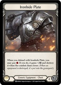 Ironhide Plate (MON242) [Monarch]