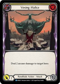 Vexing Malice (Yellow) (MON233) [Monarch]