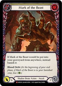 Mark of the Beast (MON124) [Monarch]