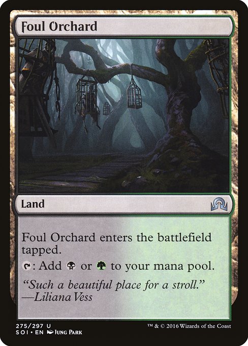 Foul Orchard (275) [Shadows over Innistrad]