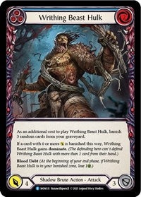 Writhing Beast Hulk (Blue) (MON131) [Monarch]