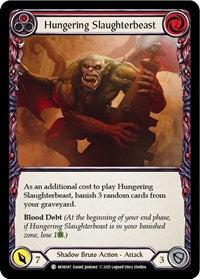 Hungering Slaughterbeast (Red) (MON147) [Monarch]