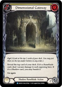 Dimenxxional Gateway (Yellow) (MON163) [Monarch]