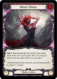 Blood Tribute (Red) (MON215) [Monarch]