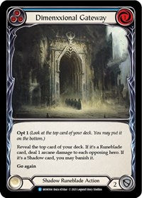 Dimenxxional Gateway (Blue) (MON164) [Monarch]