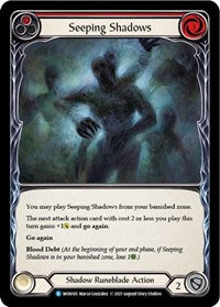 Seeping Shadows (Red) (MON165) [Monarch]