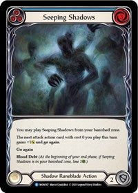 Seeping Shadows (Blue) (MON167) [Monarch]
