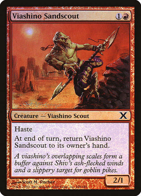 Viashino Sandscout (246★) [Tenth Edition]