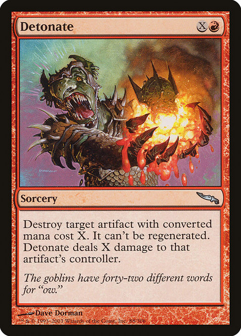 Detonate (88) [Mirrodin]