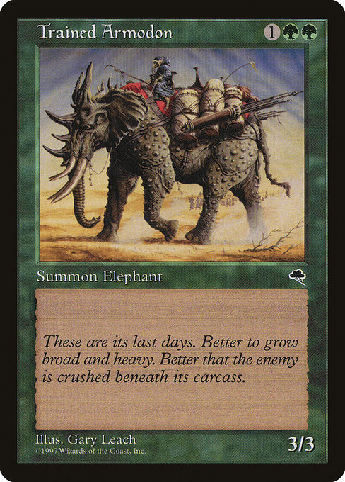 Trained Armodon (260) [Tempest]