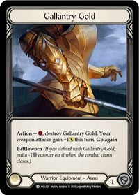 Gallantry Gold (BOL007) [Blitz Deck Monarch Boltyn]