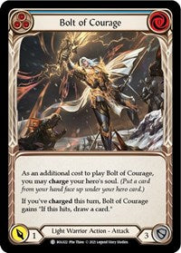 Bolt of Courage (Blue) (BOL022) [Blitz Deck Monarch Boltyn]