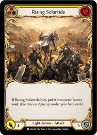 Rising Solartide (Yellow) (BOL026) [Blitz Deck Monarch Boltyn]