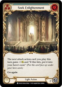 Seek Enlightenment (Blue) (BOL028) [Blitz Deck Monarch Boltyn]
