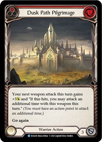 Dusk Path Pilgrimage (Red) (BOL029) [Blitz Deck Monarch Boltyn]