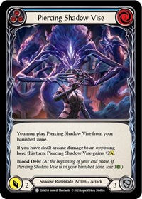 Piercing Shadow Vise (Blue) (CHN018) [Blitz Deck Monarch Chane]