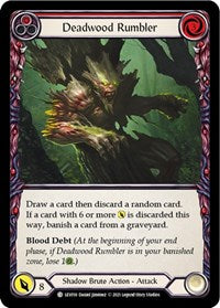Deadwood Rumbler (Red) (LEV010) [Blitz Deck Monarch Levia]