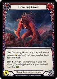 Graveling Growl (Red) (LEV013) [Blitz Deck Monarch Levia]